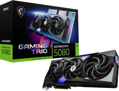 ���������� MSI NVIDIA GeForce RTX 5080 16GB Gaming Trio OC RTL