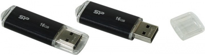 USB Flash  16Gb Silicon Power Ultima U02 Black (SP016GBUF2U02V1K)