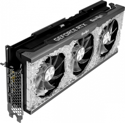  nVidia GeForce RTX3080 Palit GameRock 10Gb LHR (NED3080U19IA-1020G V1)