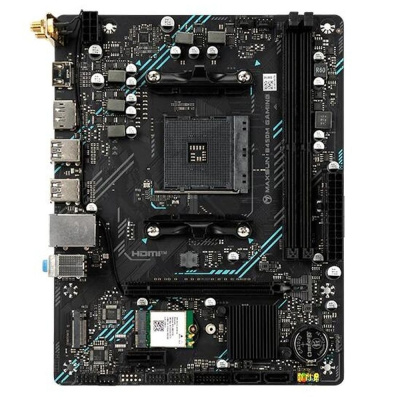 ����������� ����� Maxsun B450M GAMING WIFI, Socket AM4, AMD B450, mATX, Ret