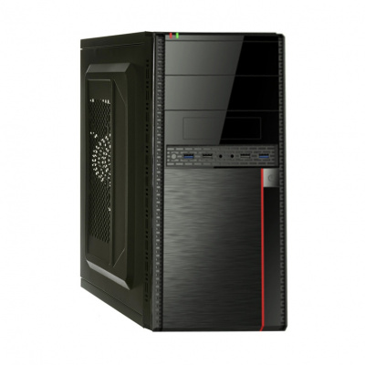 ������ Minitower Exegate MA-371X Black mATX ��� �� EX277439RUS
