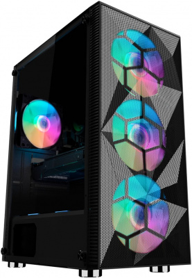 ������ 1STPLAYER FIREBASE X7 ATX, mATX, Midi-Tower, ��� ��, � �����, ���������, USB 3.0, Audio, 2xUSB 2.0 (X7-3G6P-1G6)