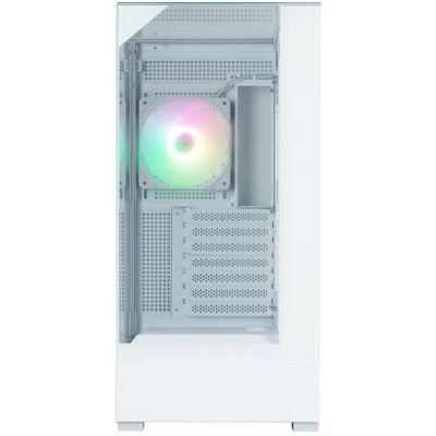 ������ Zalman MidiTower P40 Plus Prism White (4xCombo (3.5'' or 2.5"), USB TYPE-C, 2xUSB3.0, SIDE 3x120mm ARGB, REAR 1x120mm ARGB) (Zalman P40 Plus Pr