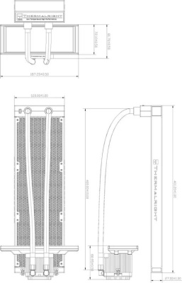 ������� �������� ���������� Thermalright Trofeo Vision 360 ARGB Soc-AM5/AM4/1200/1700/1851 ������ 4-pin LCD Ret (T-VISION-360-BL-ARGB)