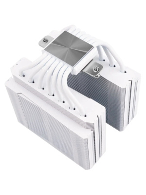 ����� Thermalright Frost Tower 140 White LGA115X/1200/1700/1851/2011/2066/AM4/AM5 (Dual Tower, 120mm + 140mm PWM Fan, ������ ���������, 7 ����. ������ 6��) / TRFT140W