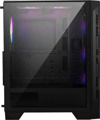 ������ MSI MAG FORGE 120A AirFlow Mid-Tower, ATX, 2xUSB 3.2, Audio I/O, 6x120mm autoRGB Fan PWM RGB PWM Control Board, Tempered Glass Window