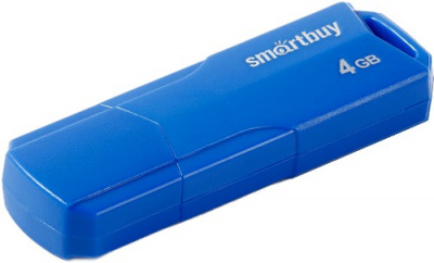 USB Flash ���������� 4Gb SmartBuy Clue Blue (SB4GBCLU-BU)