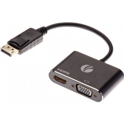  DisplayPort (M) - HDMI/VGA (F), VCOM CG640M-0.15