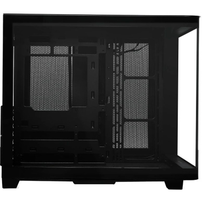 ������ XASTRA QR600M  0F-UC Black mATX/Aquarium/Curve Glass /Led Strip/No fans/Type-C/ QR600M-0F-UC-L