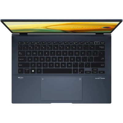 ������� ASUS Zenbook 14 UX3402VA-KP696, 14" (2560x1600) IPS/Intel Core i5-13500H/16 �� LPDDR5/512 �� SSD/Intel Iris Xe Graphics/��� �������, ����� (90NB10G1-M014W0)