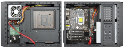 ������ CHIEFTEC UNI UE-02B-OP ��� ��, Slimline desktop, SFX, ������, mATX