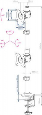 ��������� ARM Media LCD-T43 ������ ��� ��������� 15"-32" ���������� ������� � ������ max 20 ��