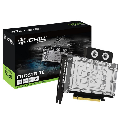 ���������� INNO3D NVIDIA GeForce RTX 5080 iCHILL FROSTBITE OC 16Gb (C50803-16D7X-1760FB)