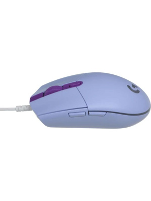 ���� ��������� Logitech G102 LIGHTSYNC Lilac (����������, 8000 dpi, 6but) (910-005857)