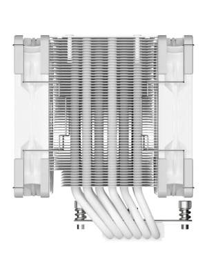 ����� ��� ���������� Scythe Mugen 6 TUF Gaming White Edition (240W, 4-pin PWM, 154mm, Al/Cu, 6x6mm, ARGB, 2x120mm, 75.17CFM, 35.57dBA, 2500RPM,S: 1851/1700/1200/115X/2011(v3)/2066, AM5/AM4, white)