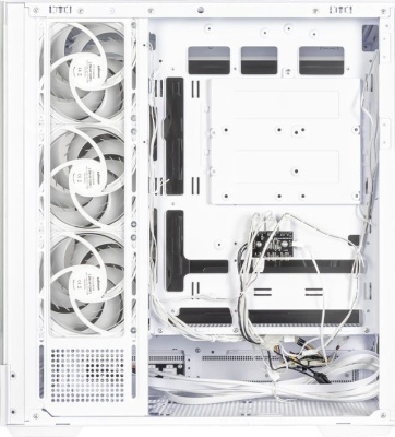 ������ ��� �� Zalman P40 DS White ATX Mid Tower PC Case, 120mm ARGB Fanx4