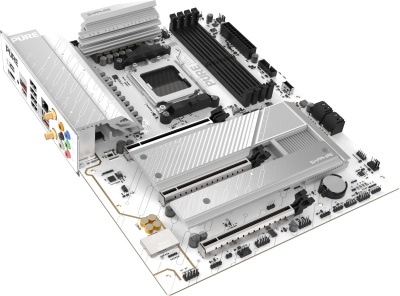 ����������� ����� Sapphire B850A PURE WIFI7, AM5, AMD B850, ATX, Ret 52123-11-40G