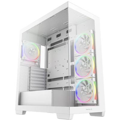 ������ Deepcool CG580 4F V2 WH ��� ��, ������� ���� (��������), 4x120mm ARGB PWM �����������, �����, ATX