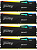   Kingston 64GB 5200MT/s DDR5 CL40 DIMM (Kit of 4) FURY Beast RGB XMP (KF552C40BBAK4-64)