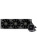 ������� ���������� PCCooler DE360 BK (310W, 360mm, Black, ARGB Pump/ Fans: 3x120mm, 71.86CFM, 33.8dBA, 1850RPM/ Pump height 55mm, 28dBA, 3200RPM, Rad thickness 27mm/ S: 1851, 1700, 1200, 20XX, 115X, AM5, AM4)