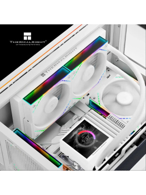 ������� �������� ���������� Thermalright Peerless Vision 240 ARGB White / 2x120mm ARGB PWM Fans / TRPV240AW