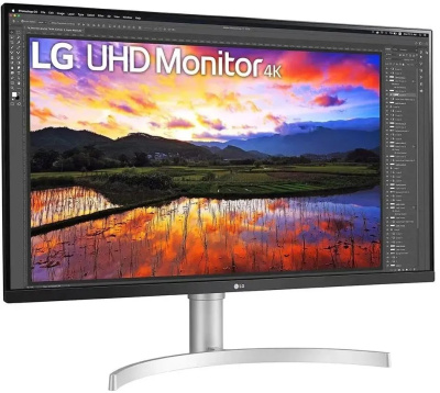 ������� LG 31.5" 32UN650K-W 4K IPS LED �����������/������