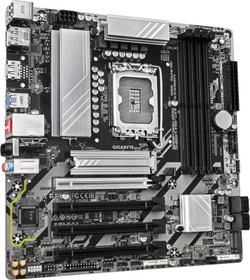 ����������� ����� Gigabyte B860M DS3H WIFI6E mATX, Intel B860, LGA 1851, Ret