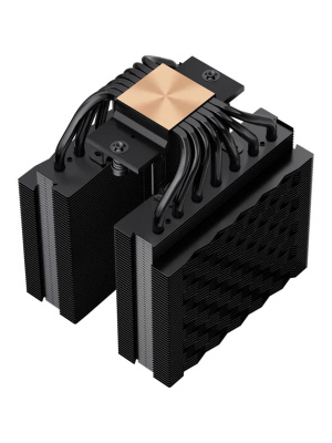 ����� ��� ���������� PCCooler RT720 BK (270W, 4-pin PWM, 153mm, Al/Cu, 7x6mm, 2x120mm, 73.32CFM, 34.9dBA, 2200RPM, S: 1851/1700/1200/115X, AM5/AM4, black)