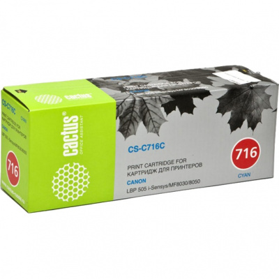 �����-�������� Cactus CS-C716C ������� ��� Canon i-Sensys MF8030/MF8030cn/MF8050/MF8050cn/LBP 5050/5050N