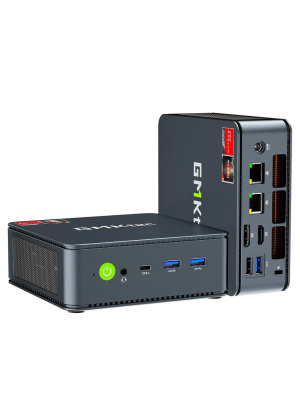 ����-�� GMKtec M6ULTRA, AMD Ryzen 5 7640HS/32 �� DDR5/1024 �� SSD/AMD Radeon Graphics/Windows 11 Pro, ������ (M6ULTRA/7640HS/32+1TB)