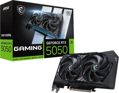 ���������� MSI NVIDIA GeForce RTX 5050 OC 8Gb (RTX 5050 8G GAMING OC), Ret
