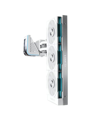 ������� �������� ���������� Lian Li Hydroshift II OLED Curved 360TL (GHS2OLDC36TW WHITE) / 6.67" OLED Display / 3x120mm ARGB PWM Fans / G89.GHS2OLDC36TW.R0