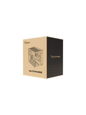 ������ Ocypus Iota C70 WH ARGB, ATX, Type-C(3.1)*1, USB3.0*2, BOTTOM 3x120mm ARGB, REAR 1x120mm ARGB, MB SIDE 2x120mm ARGB