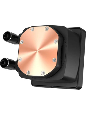 ������� ���������� PCCooler DT360 ARGB Display BK (300W, 360mm, LED temp., Black, ARGB/ Fans: 3x120mm, 83.83CFM, 3000RPM/ Pump height 62mm, 15dBA, 2600RPM, Rad thickness 27mm/ S: 1851, 1700, 1200, 115X, AM5, AM4)