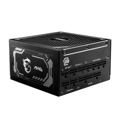 ���� ������� MSI Mag A1000GL PCIE5 1000W, 80+ Gold, ��������� ���������, ATX 3.0, RTL
