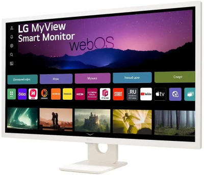 ������� LG 31.5" 32SR50F-W ����� IPS LED