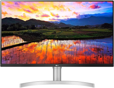 ������� LG 31.5" 32UN650K-W 4K IPS LED �����������/������