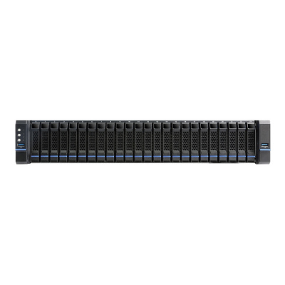 ������ RM23824H01*14251 2U,2.5 24BAY,CRPS,W/SAS,12G,16 PORT+2.5" TRAY+FAN+USB 3.0/LED+EAR BL