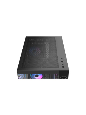 ������ Ocypus Iota C70 BK ARGB, ATX, Type-C(3.1)*1, USB3.0*2, BOTTOM 3x120mm ARGB, REAR 1x120mm ARGB, MB SIDE 2x120mm ARGB