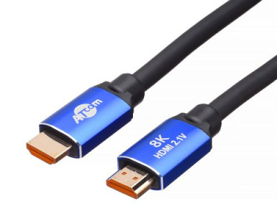  HDMI Atcom AT8887 3 m (HIGH speed, Metal gold, ) 8K VER 2.1