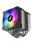 ����� 1STPLAYER CRYO CY12L-D Black / 6HPx6mm, dual tower, 2x120mm ARGB fans, 750-1900 RPM, 57.6 CFM, 38.2 dBA / CY12L-D-BK