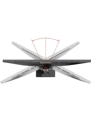 ������� ExeGate 27" EA2707CA SuperView {IPS 2560x1440 75Hz 5ms 16:9 250cd 1000:1 178/178 HDMI DisplayPort USB webcam AudioOut HAS pivot} [EX298883RUS]