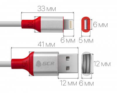  Greenconnect 33-050540 USB - Lightning, 1.5