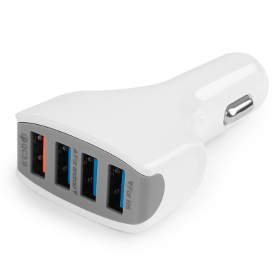 Cablexpert   12V->5V 4-USB,  quick charge 3.0,  (MP3A-UC-CAR18)