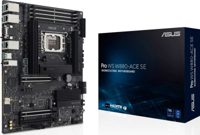 ����������� ����� ASUS PRO WS W880-ACE SE, Socket LGA 1851, Intel W880, ATX, Ret 90MB1KV0-M0EAY0