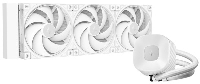 ������� �������� ���������� DeepCool LE360 V2 Pure, LCD, ARGB, �����, retail R-LE360PURE-WHLNMD-G-1