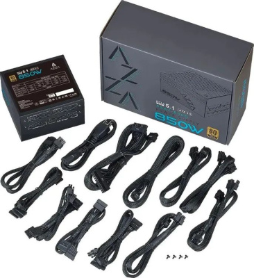 ���� ������� Azza PSAZ-850GM Gen.5, 850��, 80 PLUS GOLD, retail (PSAZ-850GM (ATX 3.1))
