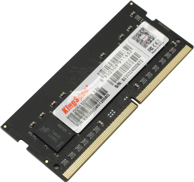 ����������� ������ KINGSPEC KS3200D4N12004G DDR4 - 1x 4�� 3200���, ��� ��������� (SO-DIMM), Ret