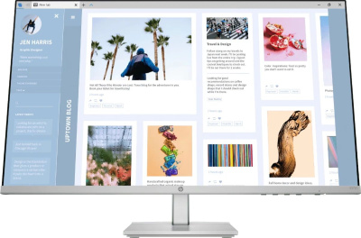 ������� 27" HP Series 5 527sh, 1920x1080, IPS, 100��, �����������/������ (94C50AS)