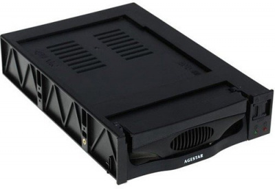 Mobile rack  HDD AgeStar SR3P(SW)-1F Black